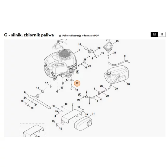 STIHL   Podkładka 10,5 9309 021 0200