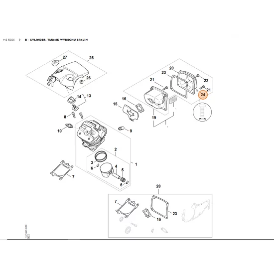 STIHL  Podkładka sprężynująca 5 9331 630 0120