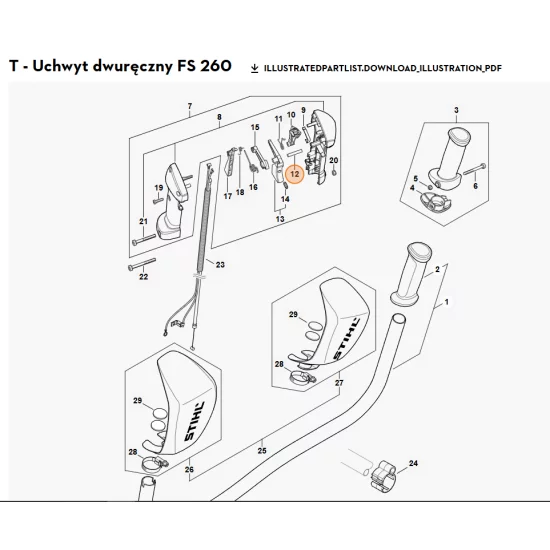 STIHL   Trzpień cylindryczny 5x28 9371 470 2683