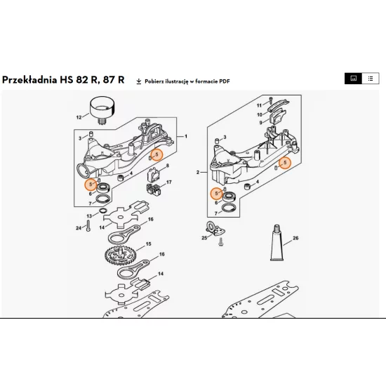 STIHL   Trzpień 4m6x12 9381 003 2070