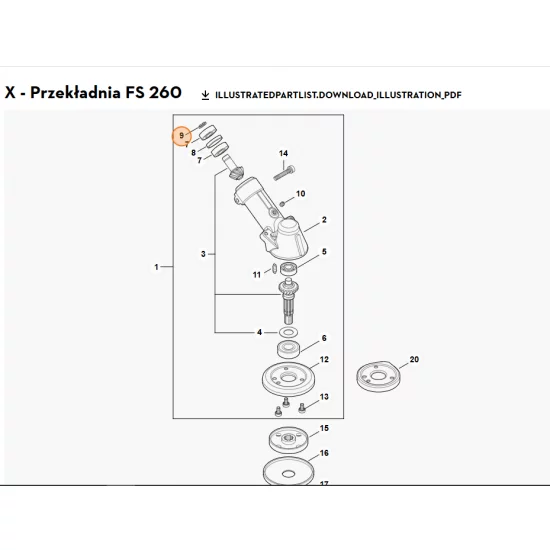 STIHL   Pierścień zabezpieczający 12x1 9455 021 1131