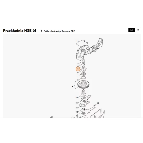 STIHL   Pierścień zabezpieczający 12x1 9455 621 1130