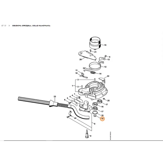 STIHL   Pierścień zabezpieczający 13x1 9455 621 1300