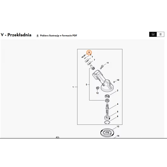 STIHL  Pierścień zabezpieczający 24x1,2 9456 621 2660