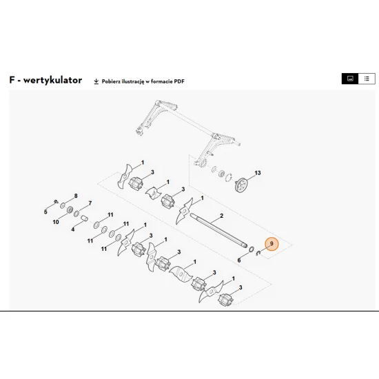 STIHL   Podkładka zabezpieczająca 15 9460 624 1500