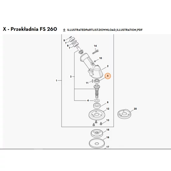 STIHL   Łożysko toczne 6000 9503 003 0103