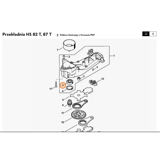 STIHL   Łożysko kulkowe 6001-2RS 9503 003 5190