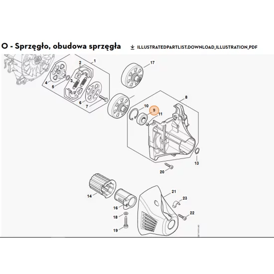 STIHL   Łożysko toczne 6202-2RS 9503 003 7452