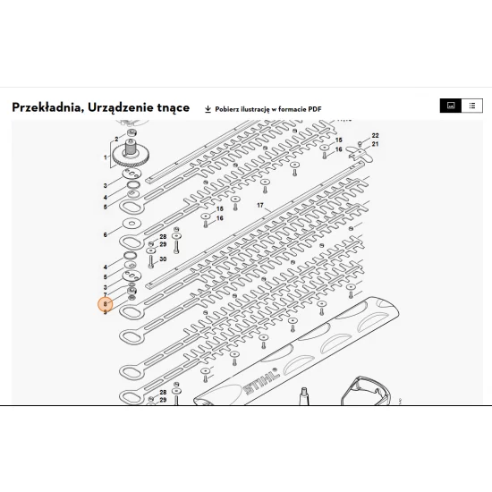 STIHL   Łożysko kulkowe 698-2Z 9503 003 9892