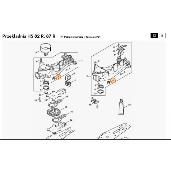 STIHL   Tulejka igłowa 8x12x8 9513 003 0912