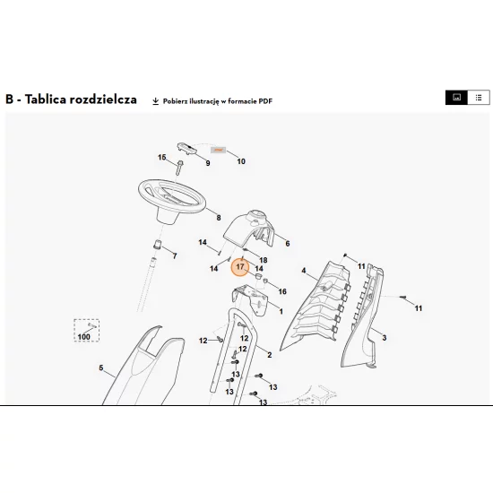 STIHL   Tulejka z kołnierzem 9533 003 9246