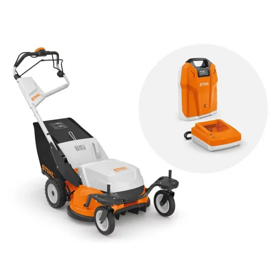 STIHL RMA 765 V Kosiarka akumulatorowa, z akumulatorem AR 3000 L, ładowarką AL 500 i adapterem