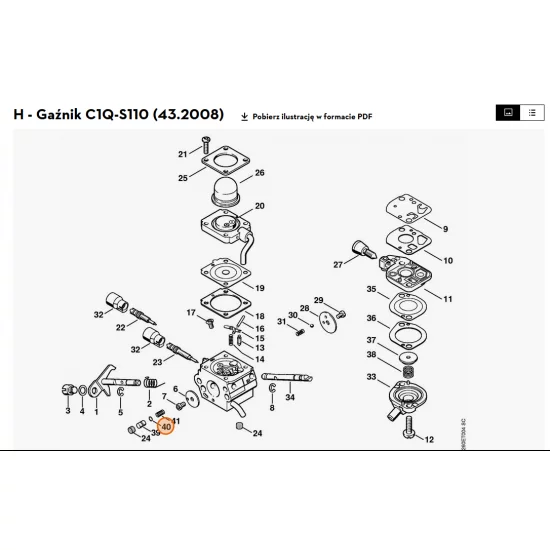 STIHL   O-ring FKM Z000 956 Z004