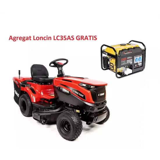 CEDRUS C-TRAC-92HC traktor ogrodowy 452 ccm 92 cm koszenia LC3500-AS gratis !
