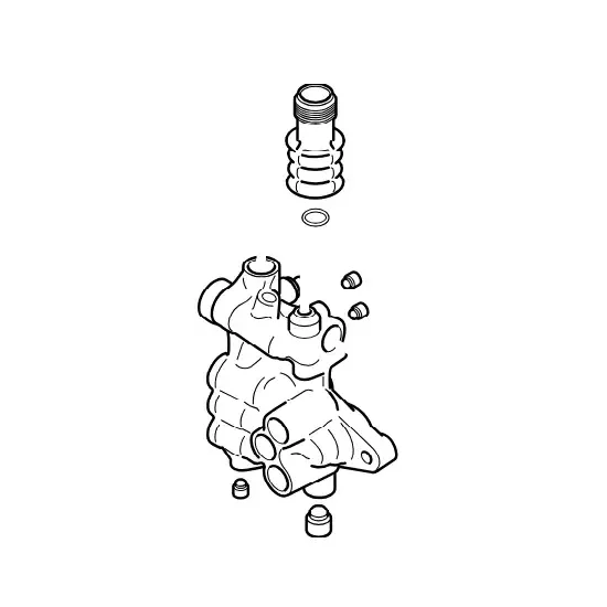 Element łączący myjek STIHL RE 150, RE 150 PLUS, RE 170, RE 170 PLUS