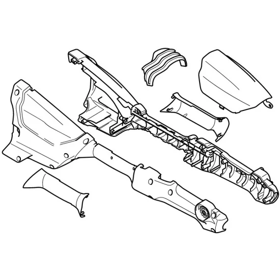 STIHL  Korpus rękojeści 4522 790 1060
