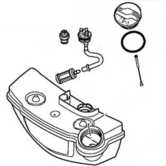 STIHL   Zbiornik paliwa 4241 350 0400