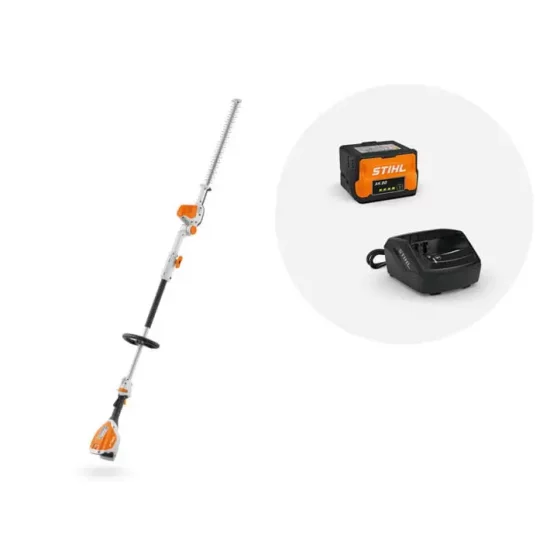 Stihl HLA 56 nożyce akumulatorowe na wysięgniku zestaw z AK 20 i AL 101 System AK