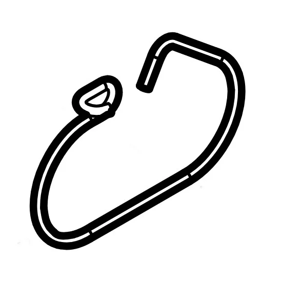 STIHL  Sprężyna prawa 6357 708 0810