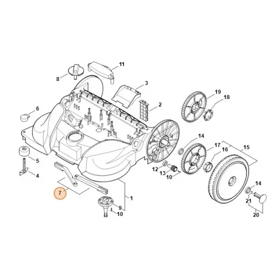 Cięgno zamiatarek STIHL KG 770 KGA 770