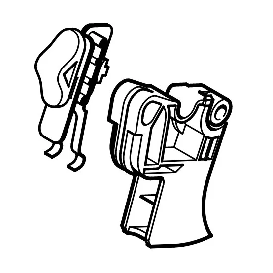 STIHL  Dźwignia sterowania główną przepustnicą 4203 180 1500