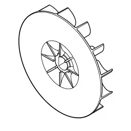 Koło łopatkowe wentylatora myjek STIHL RE 100 RE 110 RE 110 PLUS RE 120 RE 120 i innych