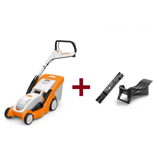 Stihl RME 339 C kosiarka elektryczna + zestaw do mulczowania AMK 039.0