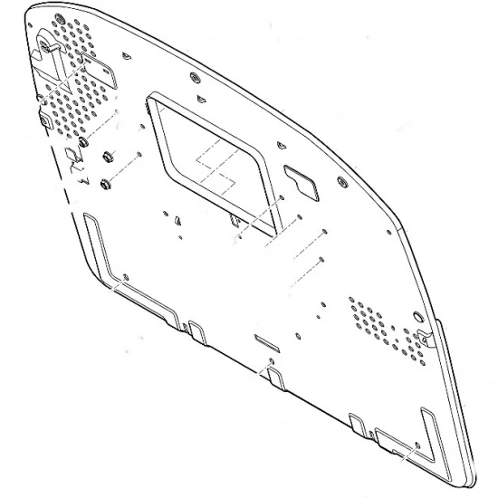 STIHL   Ściana tylna 6170 763 1120