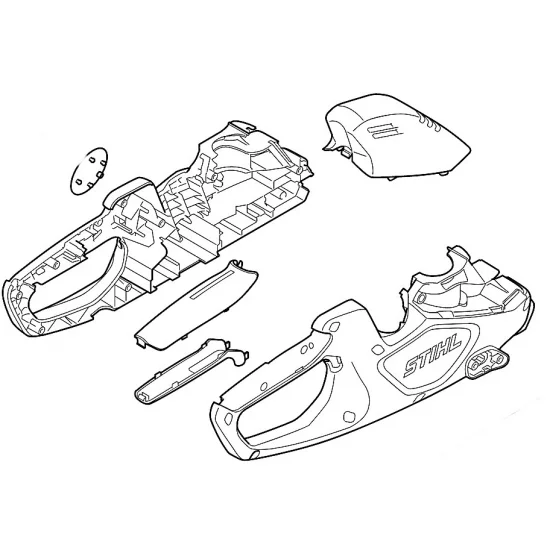 STIHL  Korpus rękojeści HA08 790 1002
