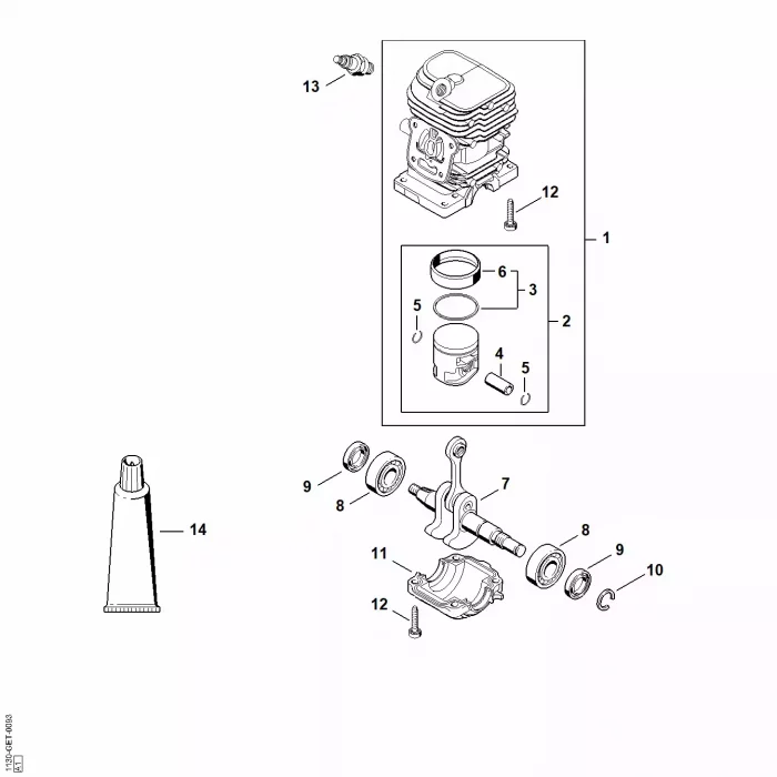 Cylinder 2-MIX