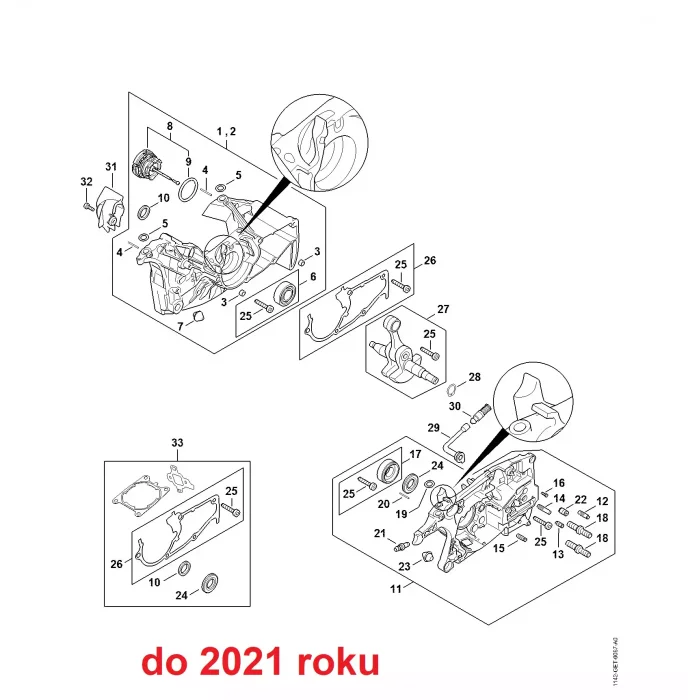 Skrzynia korbowa do 2021 r