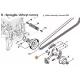 Pierścień przecinarek STIHL TS 420 TS 500i