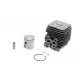 Cylinder z tłokiem Ø 34 mm kos STIHL FS 38 2-MIX, FS 55 2-MIX