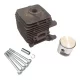 Cylinder z tłokiem Ø 34 mm kos STIHL FS 38 2-MIX, FS 55 2-MIX