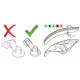 STIHL Zestaw osłony głowicy żyłkowej kos FS 89, FS 120, FS 240 i innych