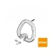 STIHL  Uchwyt pałąkowy kompl. 6421 790 1200