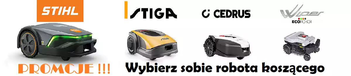 Roboty koszące